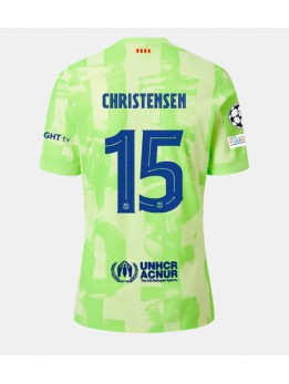 Barcelona Andreas Christensen #15 Ausweichtrikot 2024-25 Kurzarm